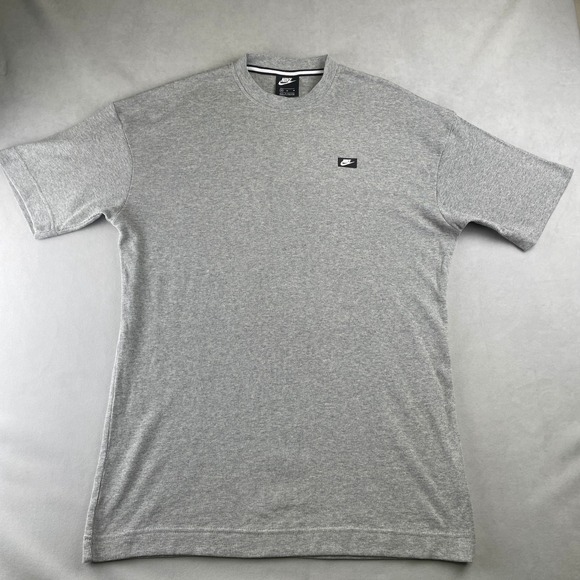 Nike Other - Nike Mens Grey Waffle Knit Crew Neck Thermal T Shirt Oversized Summer 2020 M New